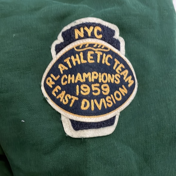 Polo by Ralph Lauren Varsity Inspired Patchwork Cotton Blend. - Picture 8 of 11